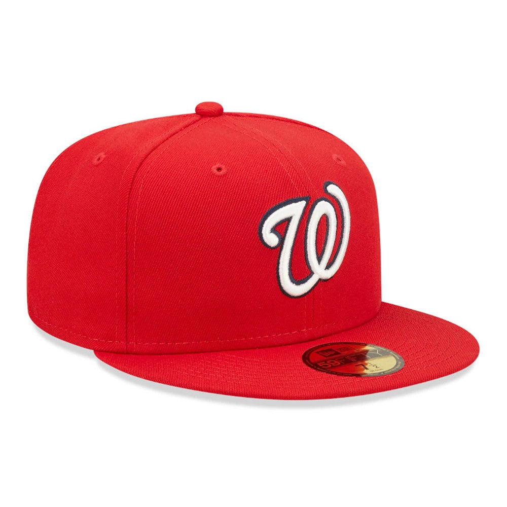 Casquette 59FIFTY Rouge Washington Nationals Authentic On Field
