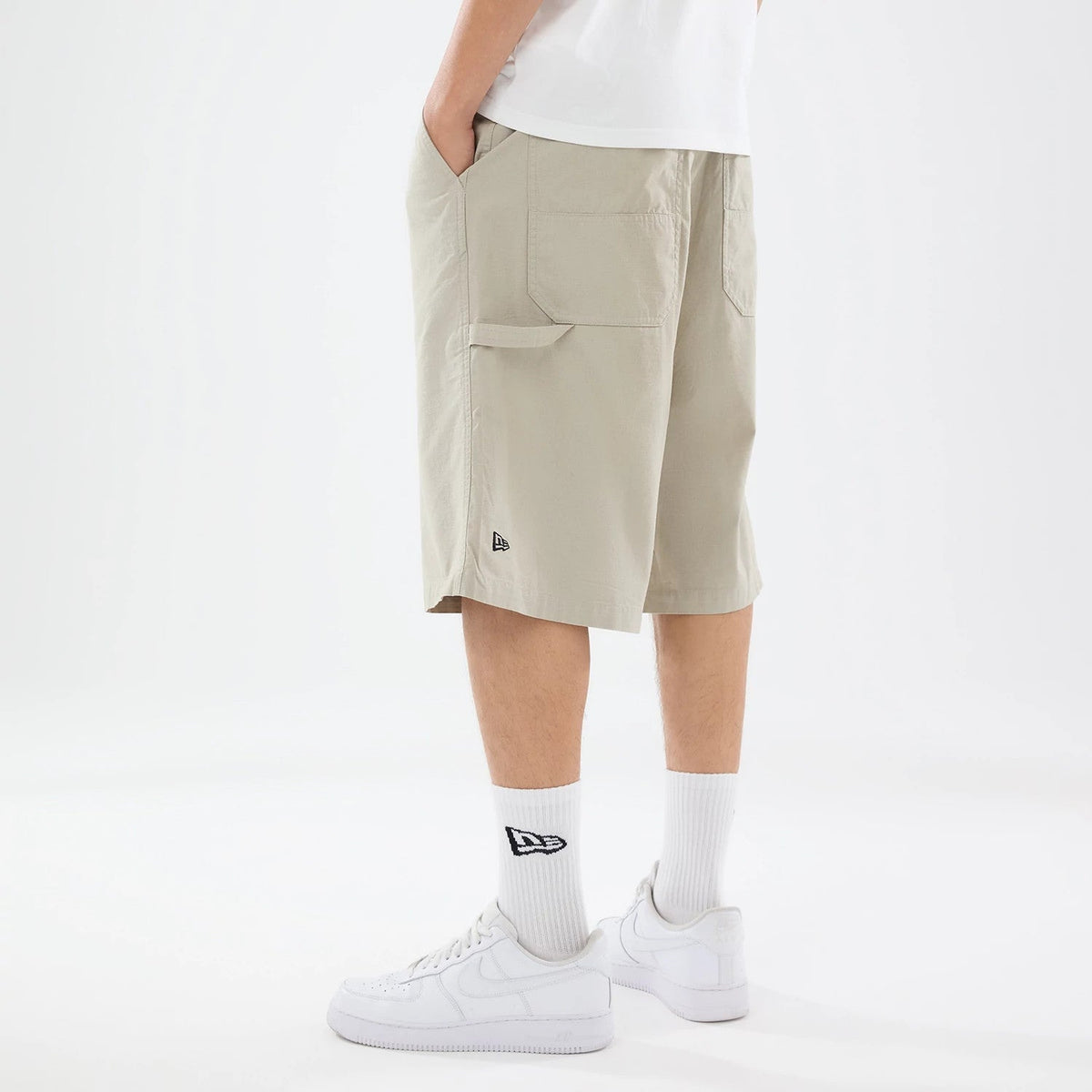 Bermuda New Era Canvas Beige