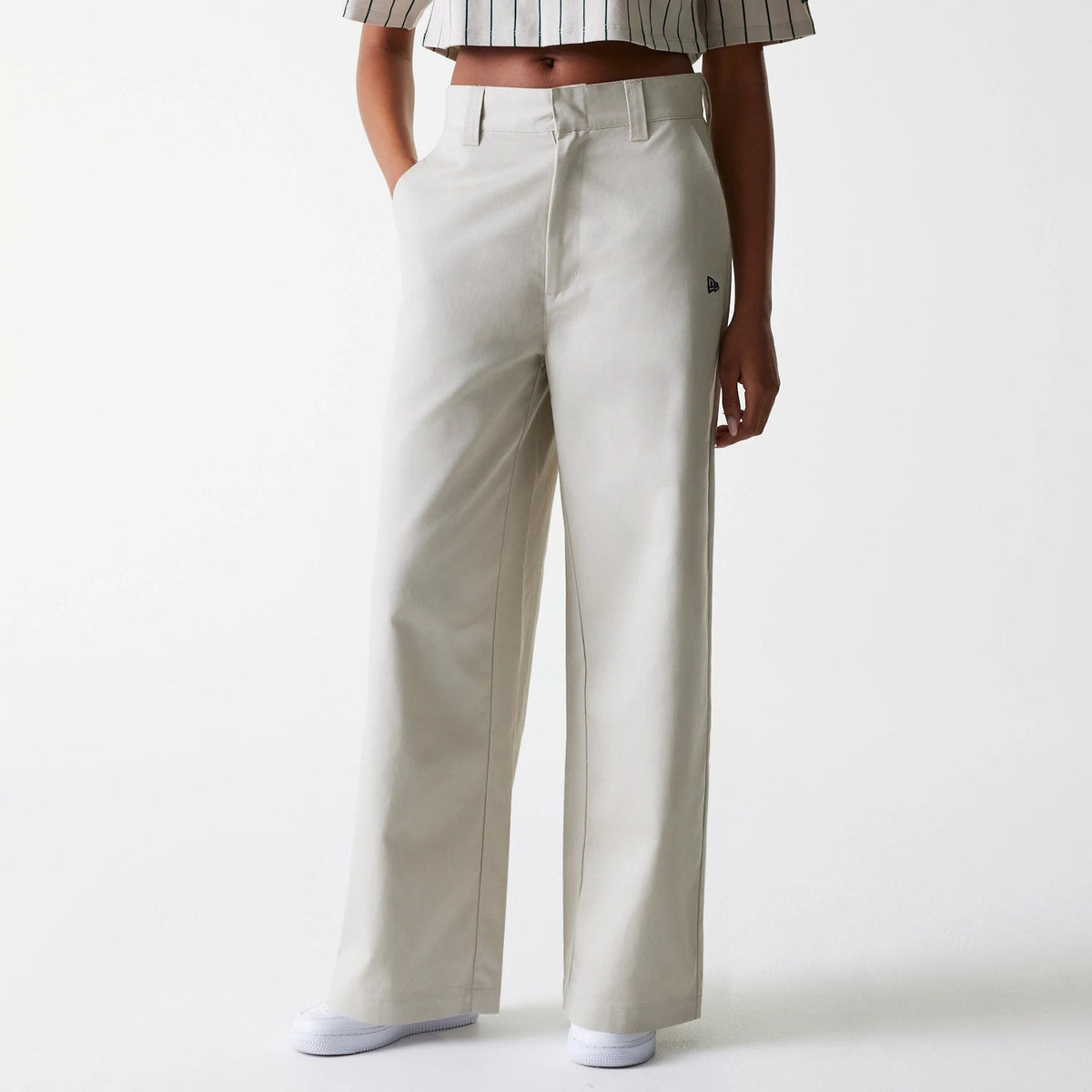 Pantalon Large Chino Femme New Era