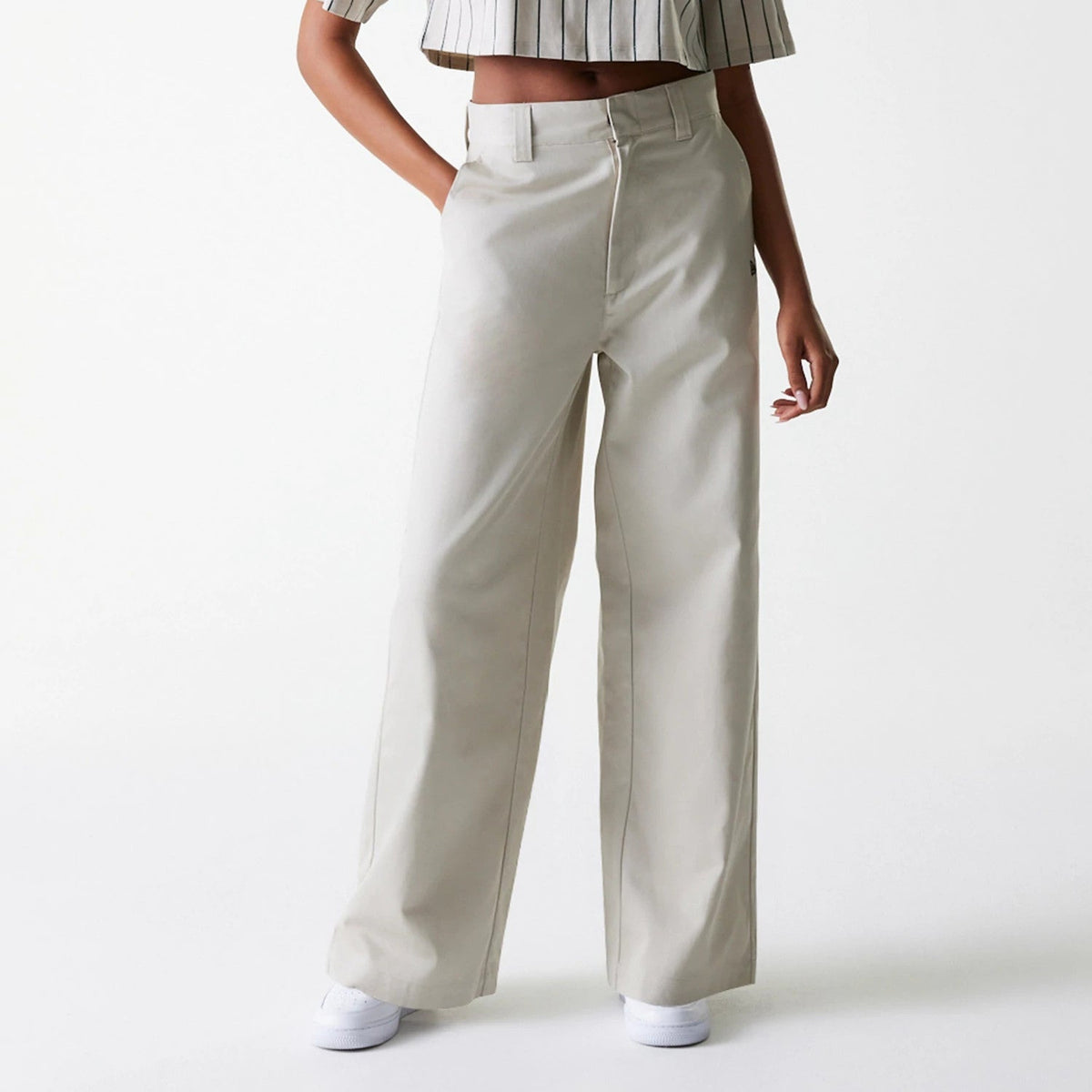 Pantalon Large Chino Femme New Era