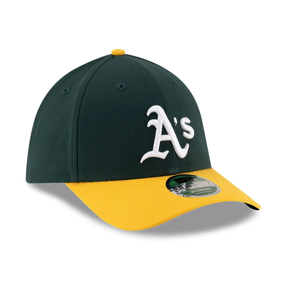 Athletics MLB Player Replica - casquette vert foncé stretch 39Thirty M-Crown ajusté