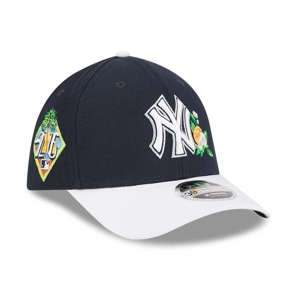 Casquette 39THIRTY M-Crown New York Yankees Spring Training 2026 Bleu