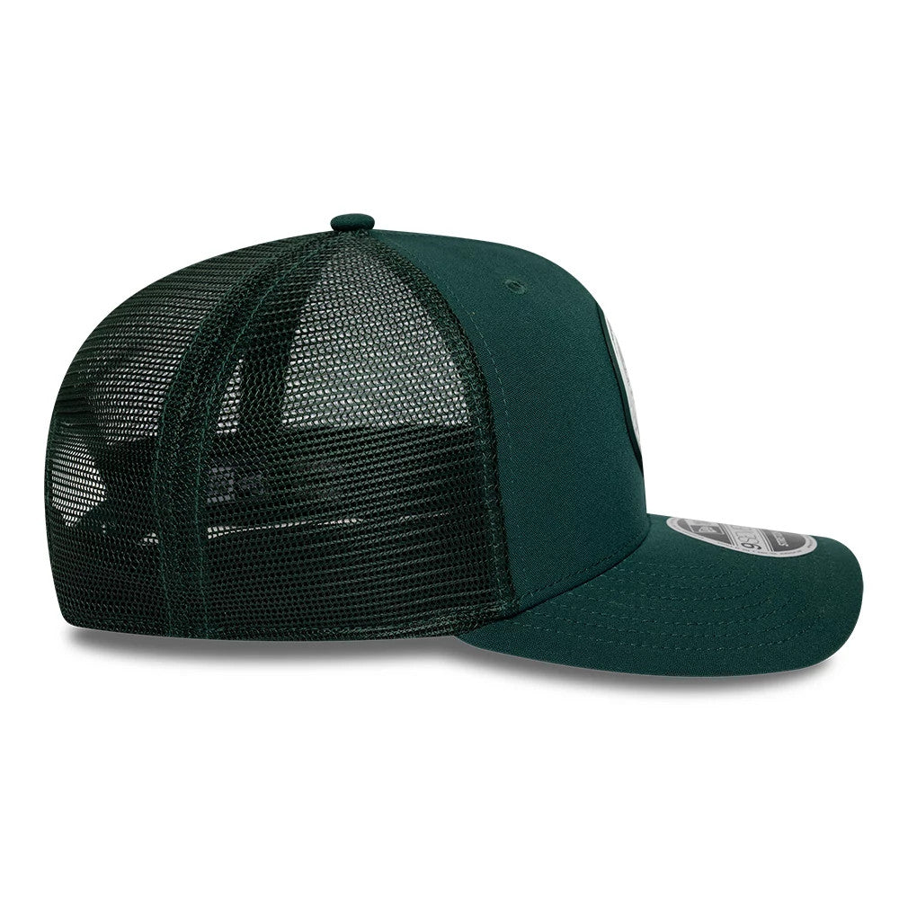 Athletics MLB Circles vert foncé 9SEVENTY casquette stretch Adjustable à bouton-Stretch Snap