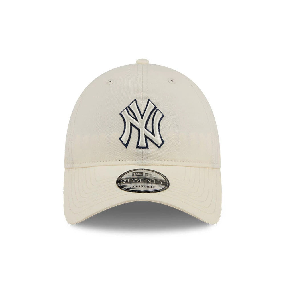 Casquette 9TWENTY Adjustable New York Yankees MLB Colours Blanc