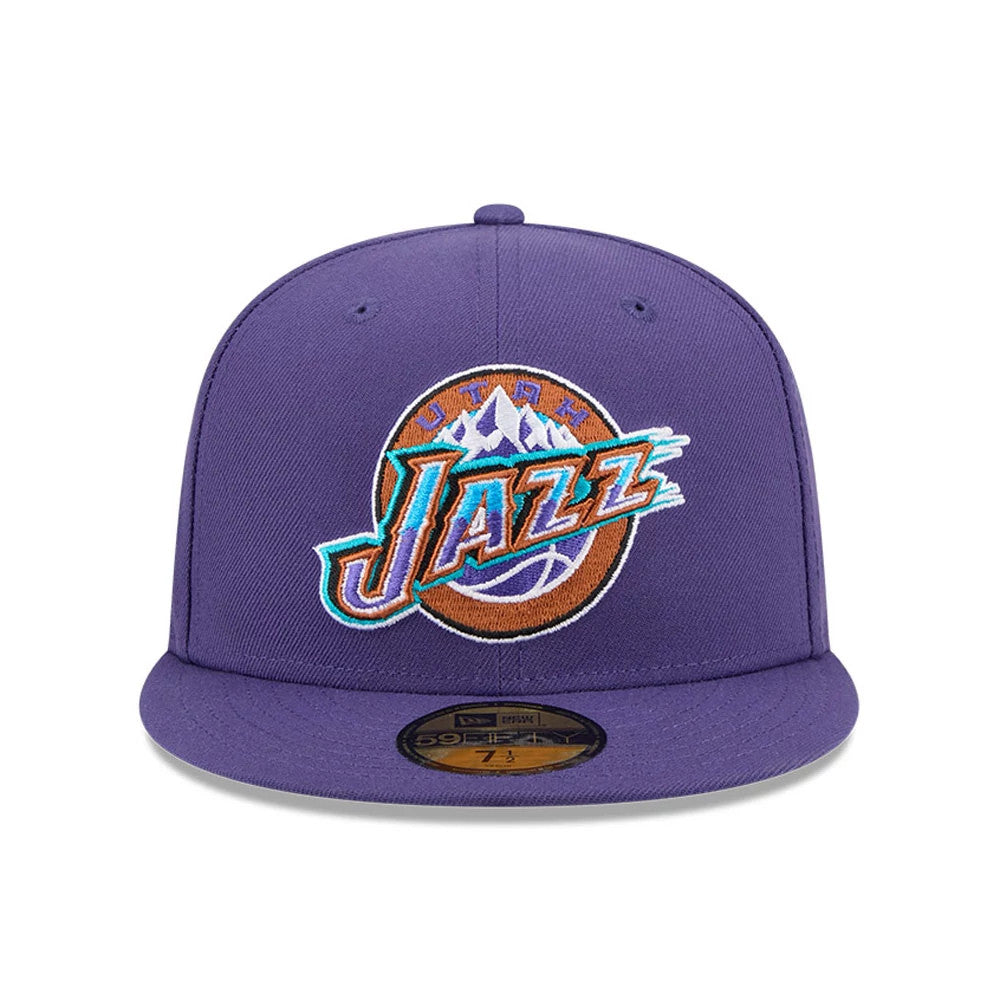 Casquette 59FIFTY Fitted Utah Jazz NBA Hardwood Classic Violet