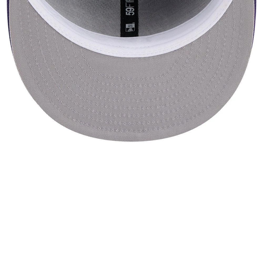 Casquette 59FIFTY Fitted Utah Jazz NBA Hardwood Classic Violet