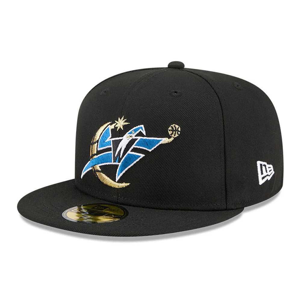 Casquette 59FIFTY Fitted Washington Wizards NBA Hardwood Classic Noir