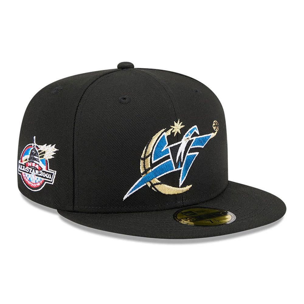 Casquette 59FIFTY Fitted Washington Wizards NBA Hardwood Classic Noir