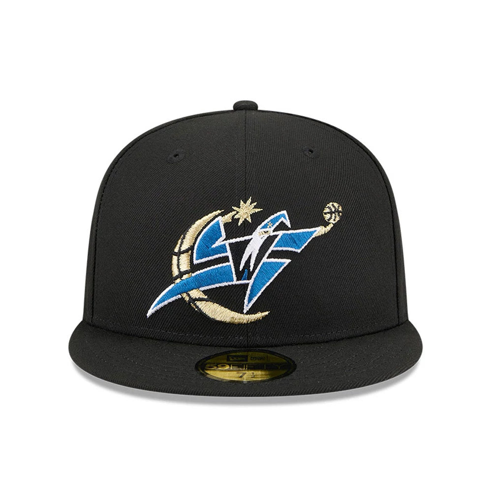Casquette 59FIFTY Fitted Washington Wizards NBA Hardwood Classic Noir