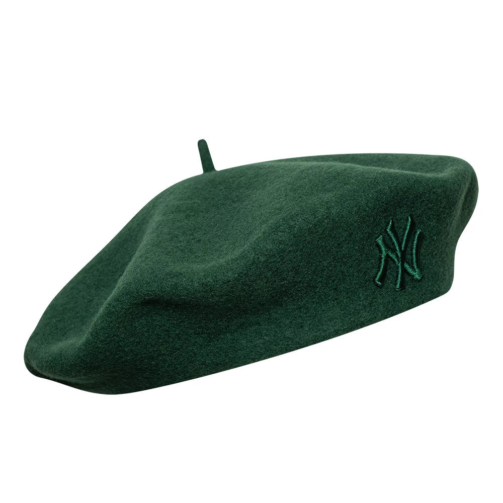 Béret en Laine Femme New York Yankees MLB Vert foncé