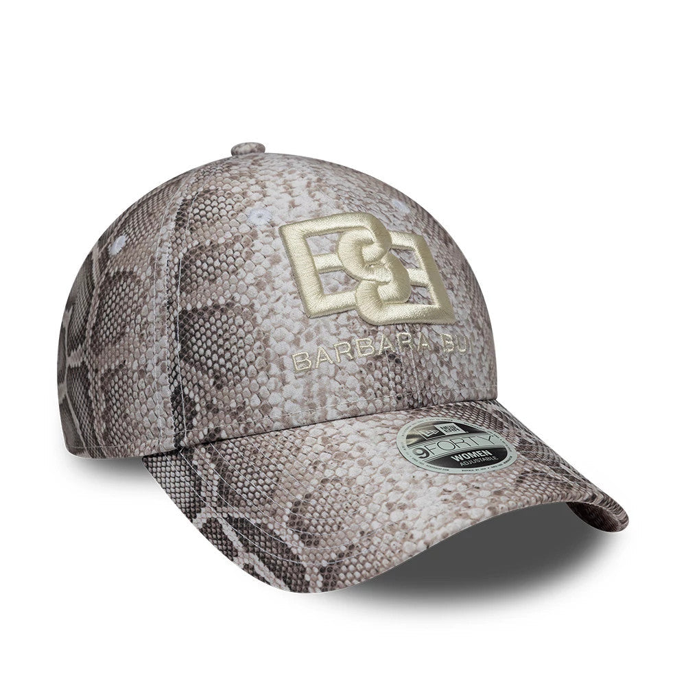 Casquette Femme 9FORTY Adjustable New Era x Barbara Bui Imprimé Python