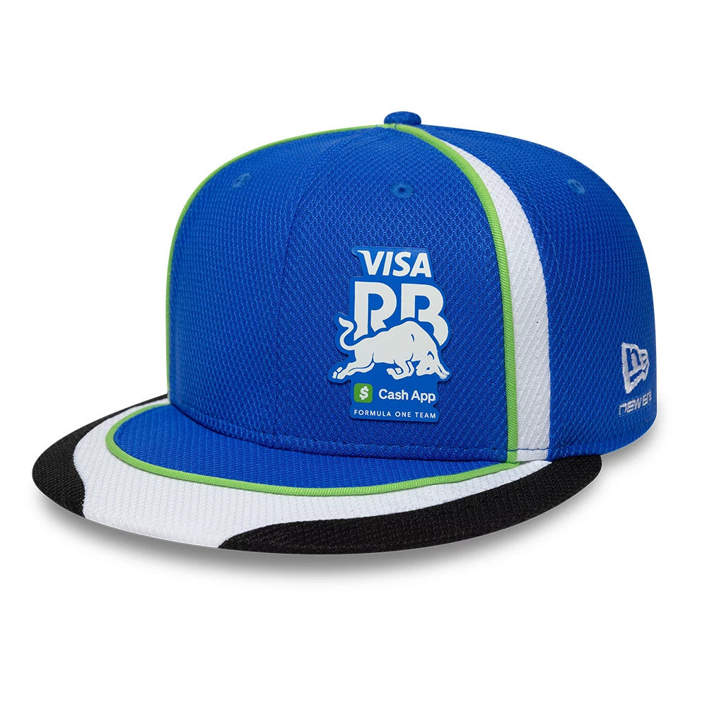 Casquette 59FIFTY Fitted Visa Cash App Racing Bulls Bleu Clair