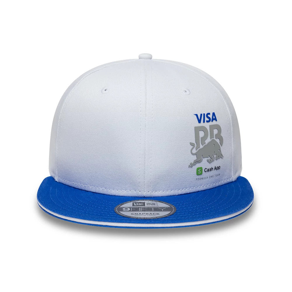 Casquette 9FIFTY Snapback Visa Cash App Racing Bulls Essential Blanc