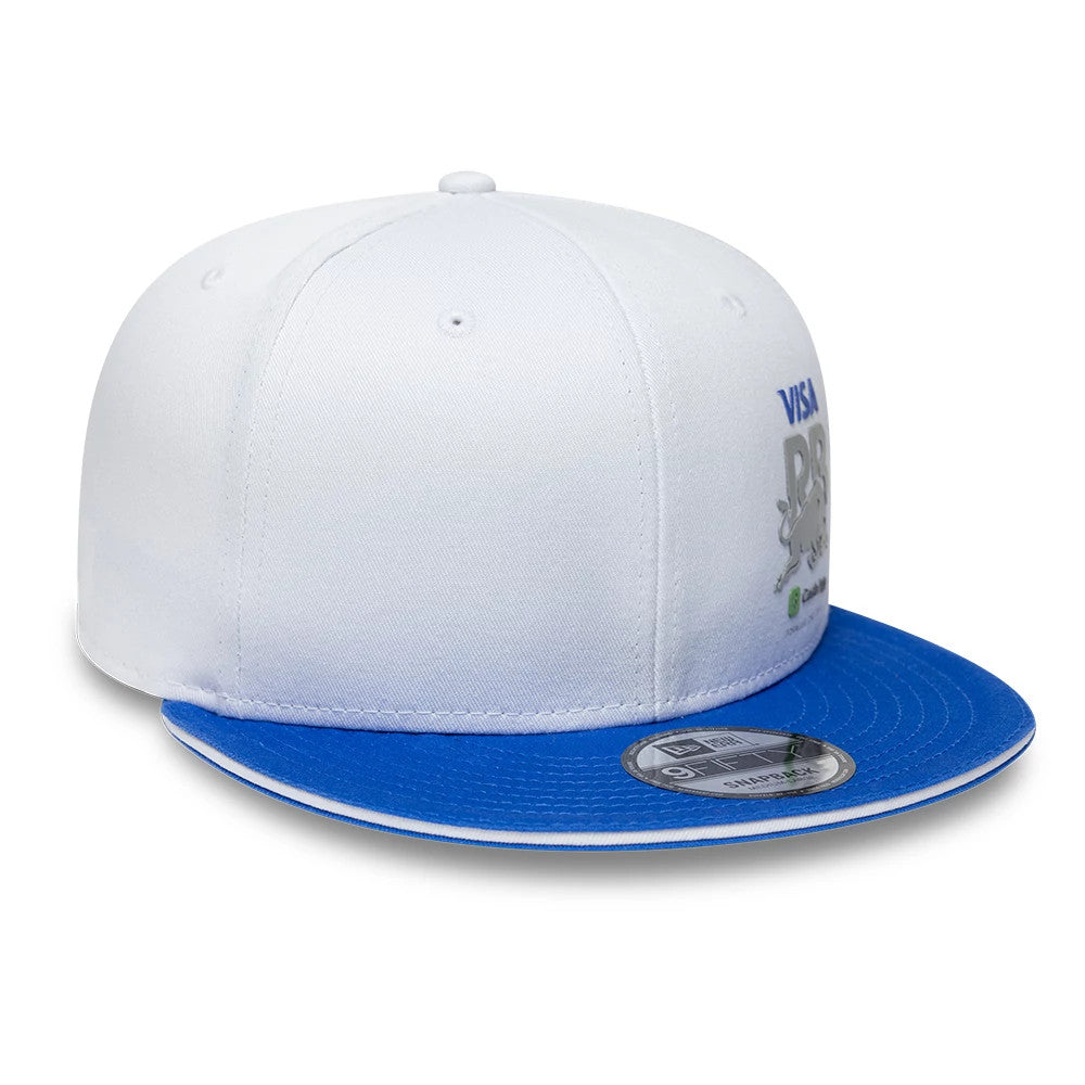 Casquette 9FIFTY Snapback Visa Cash App Racing Bulls Essential Blanc
