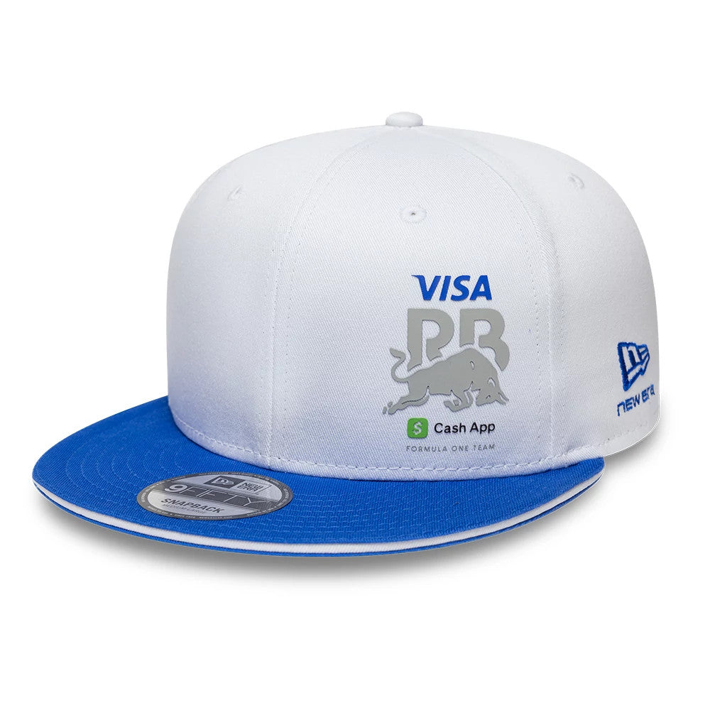 Casquette 9FIFTY Snapback Visa Cash App Racing Bulls Essential Blanc