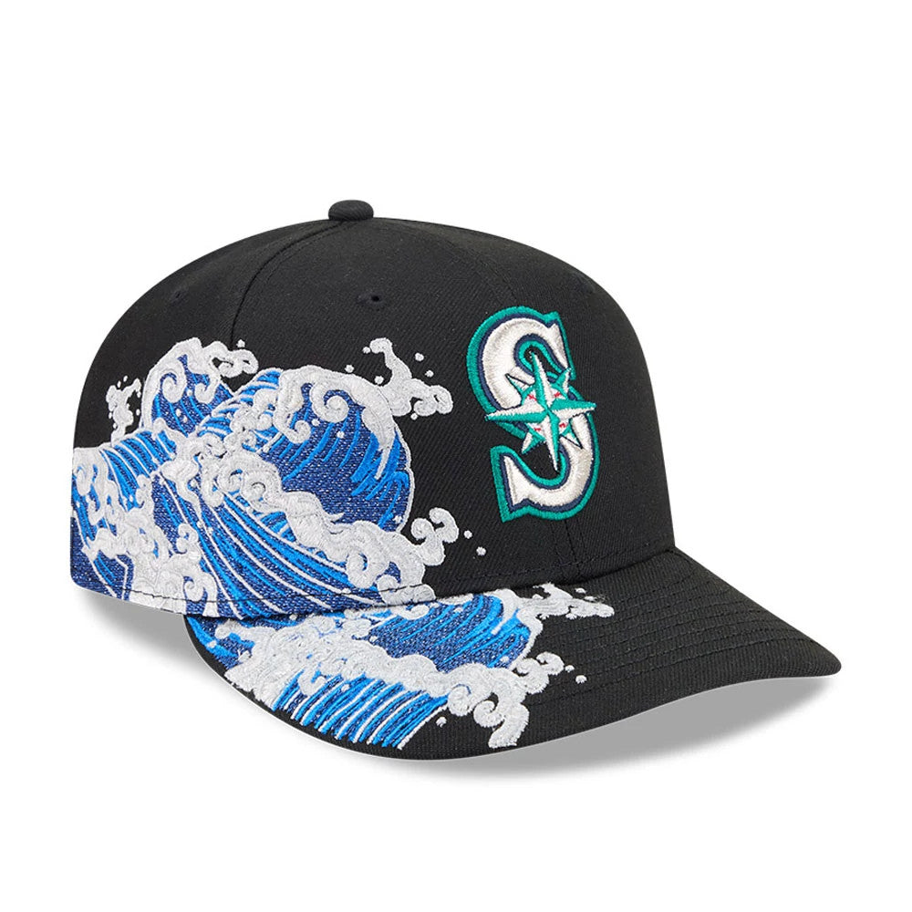 Casquette 9FIFTY A-Frame Snapback Vissurf Seattle Mariners MLB Noir