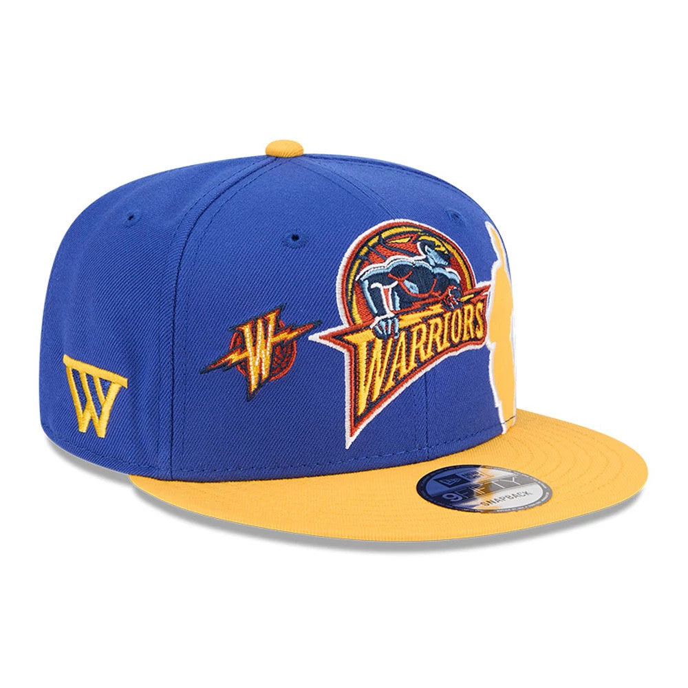 Casquette 9FIFTY Snapback New York Knicks Hardwood Classic ASG Bleu & Jaune