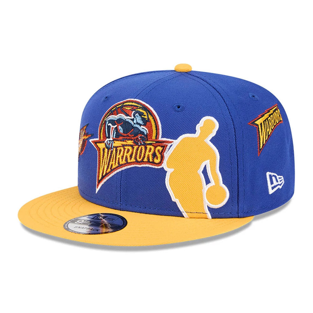 Casquette 9FIFTY Snapback New York Knicks Hardwood Classic ASG Bleu & Jaune