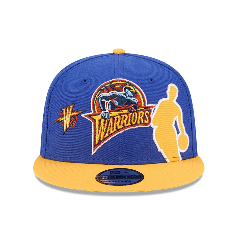 Casquette 9FIFTY Snapback New York Knicks Hardwood Classic ASG Bleu & Jaune