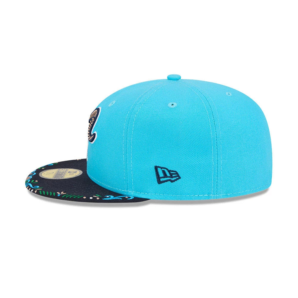 Casquette 59FIFTY Fitted La Copa 2026 Hartford Yard Goats MiLB Bleu