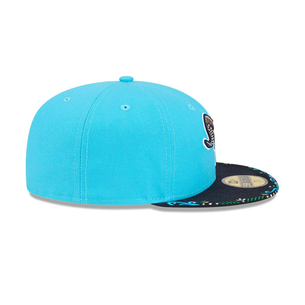 Casquette 59FIFTY Fitted La Copa 2026 Hartford Yard Goats MiLB Bleu