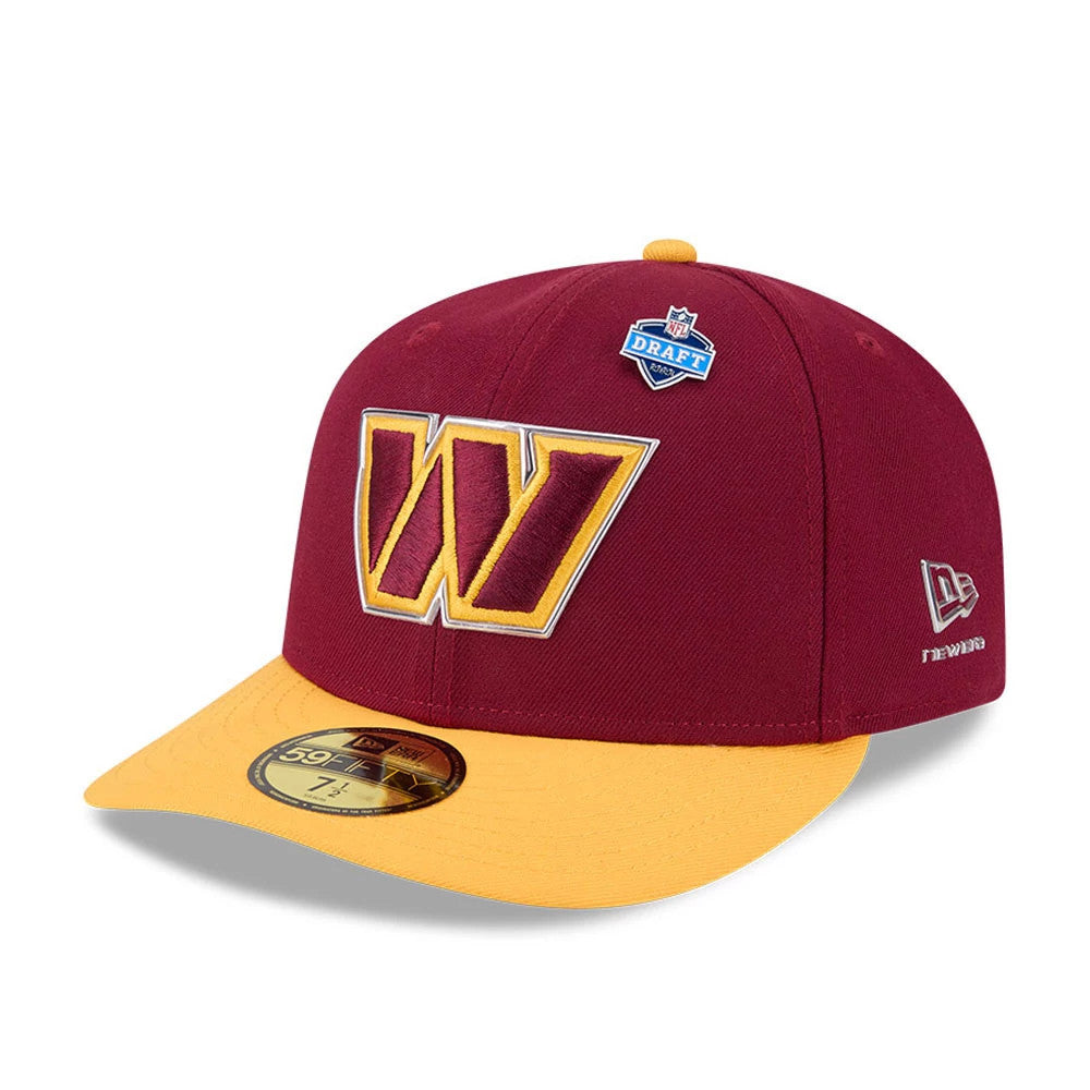 Casquette 59FIFTY Fitted Draft 2026 Washington Commanders NFL Rouge