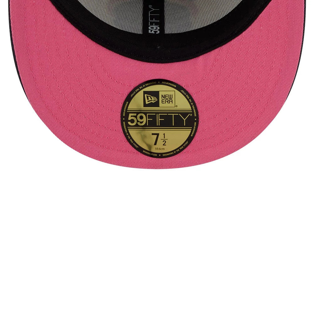 Casquette ajustée blanc Sox MLB Day Of The Dead beige clair et noir 59FIFTY 59Fifty Fitted casquette