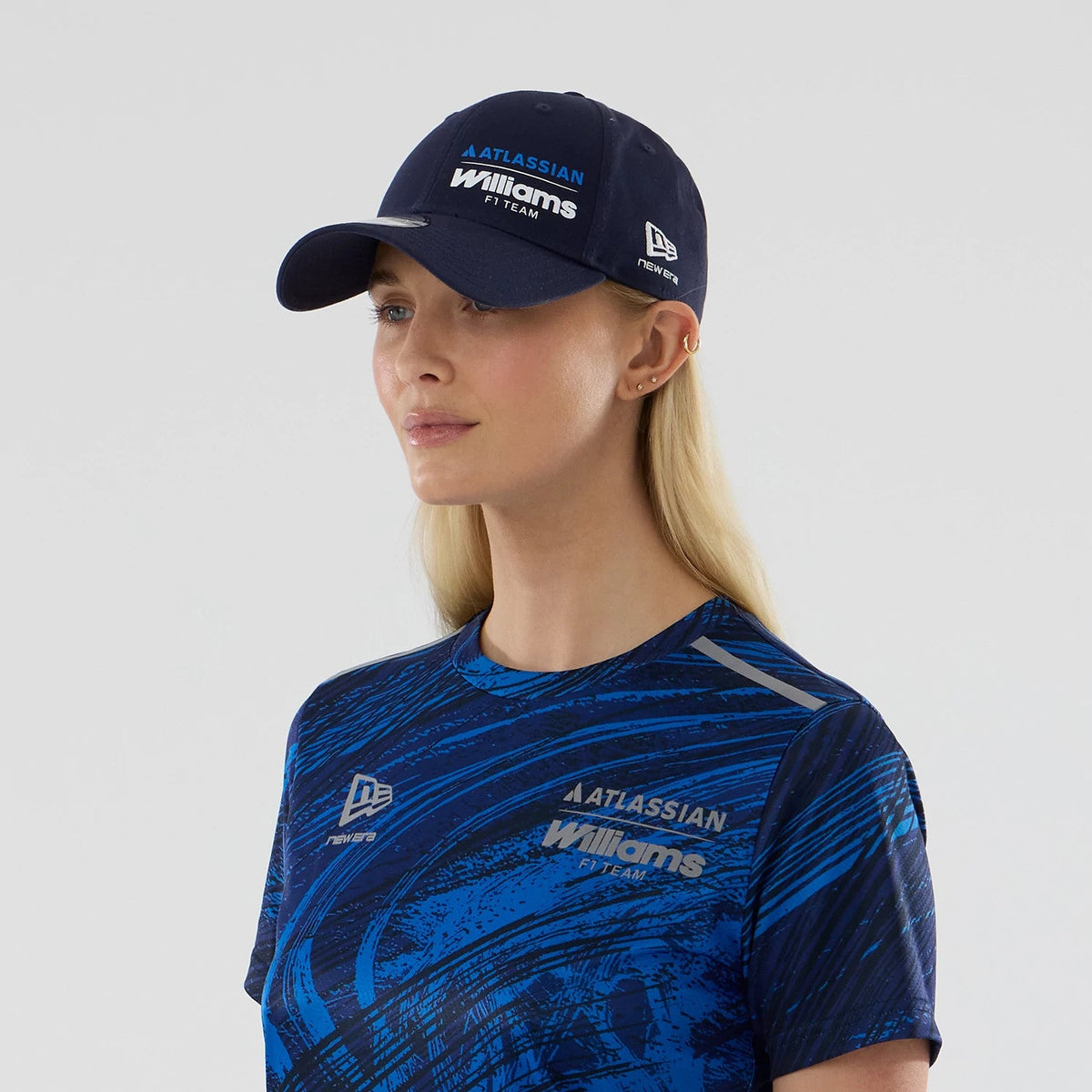 T-shirt Active Femme Williams Bleu marine
