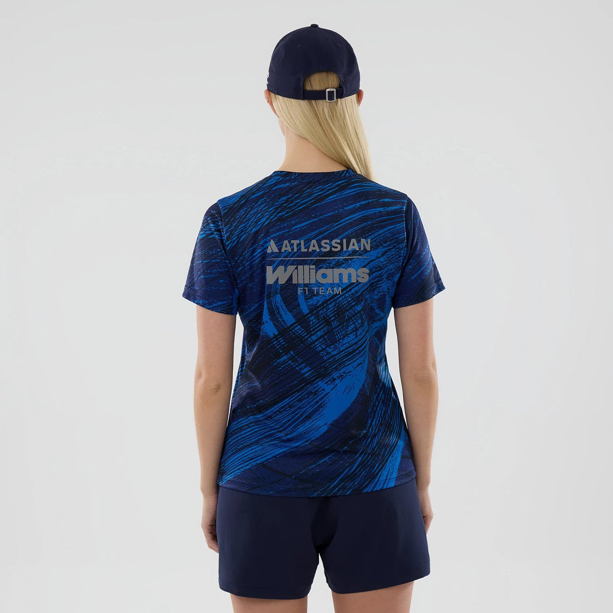 T-shirt Active Femme Williams Bleu marine