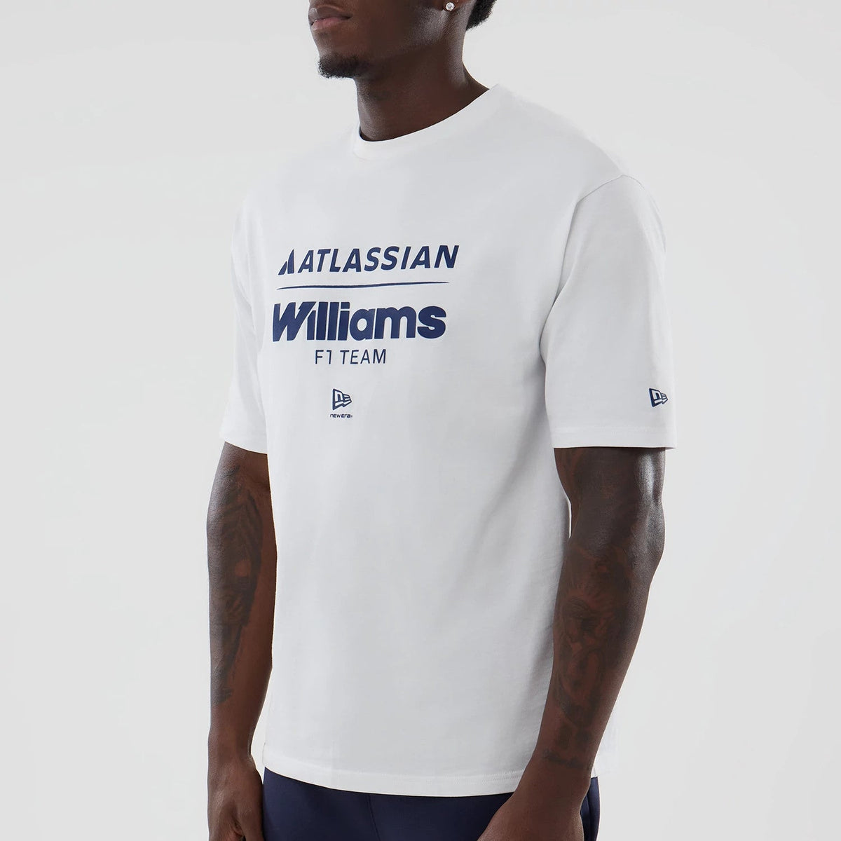T-shirt Oversize Williams Blanc