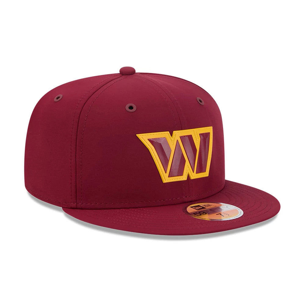 Casquette 59FIFTY Fitted Sideline 2026 Washington Commanders NFL Rouge