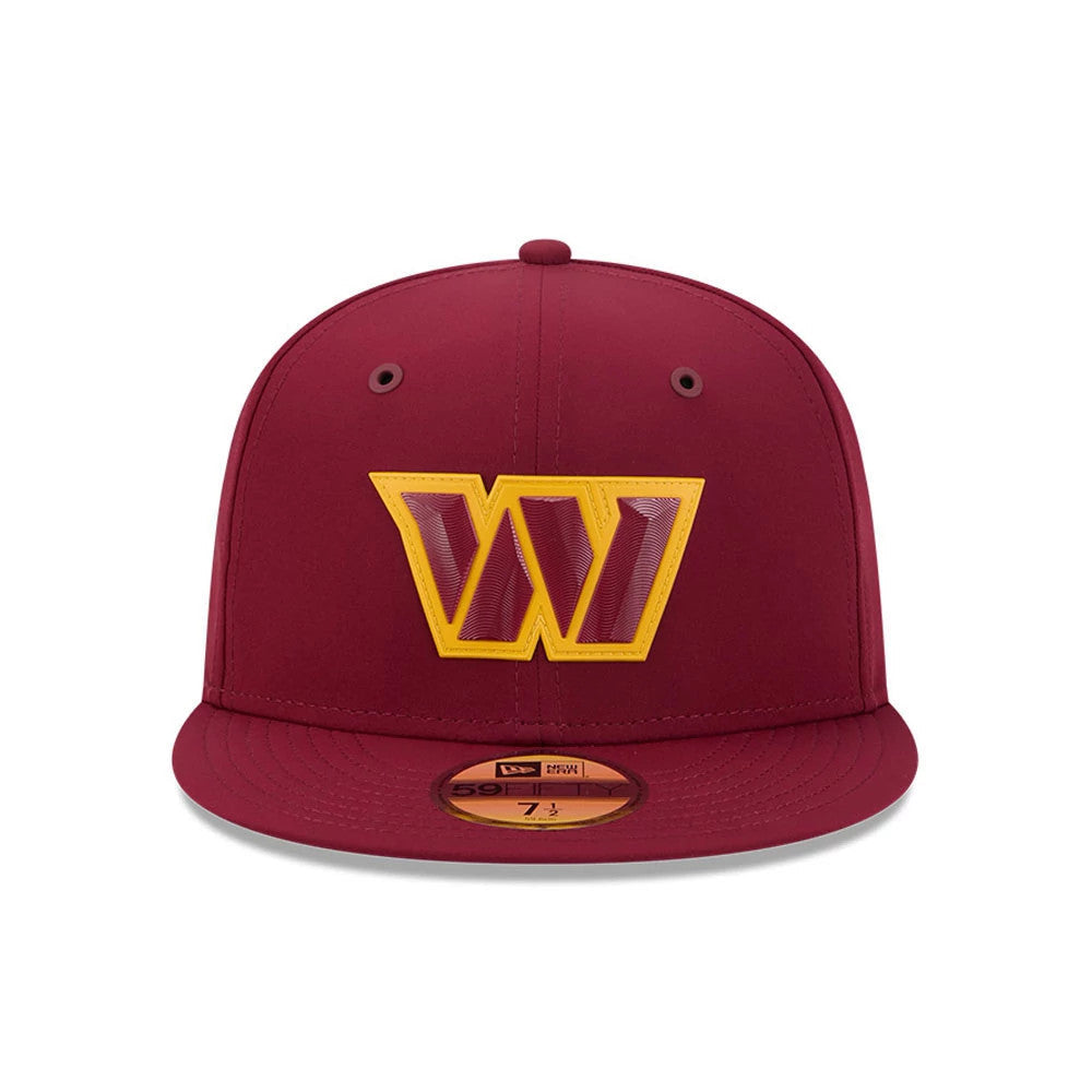 Casquette 59FIFTY Fitted Sideline 2026 Washington Commanders NFL Rouge
