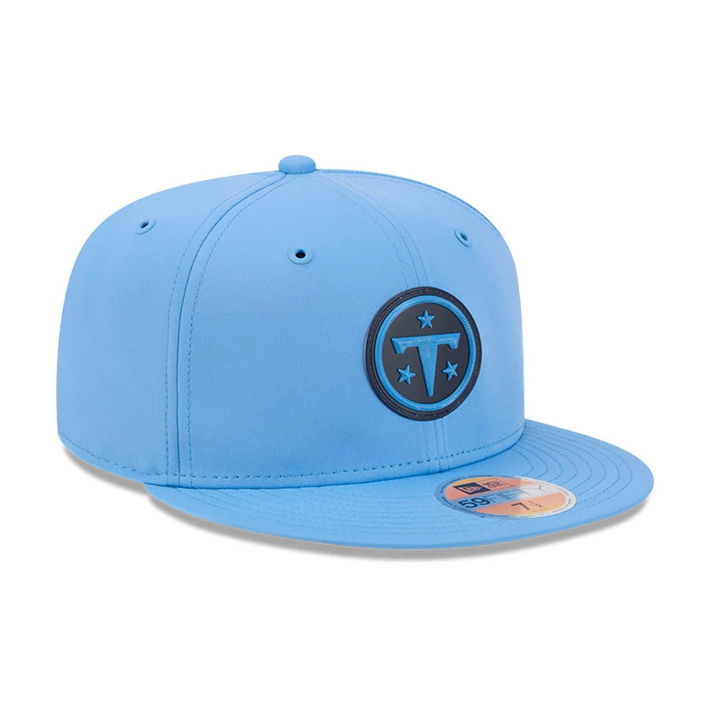 Casquette 59FIFTY Fitted Sideline 2026 Tennessee Titans NFL Bleu
