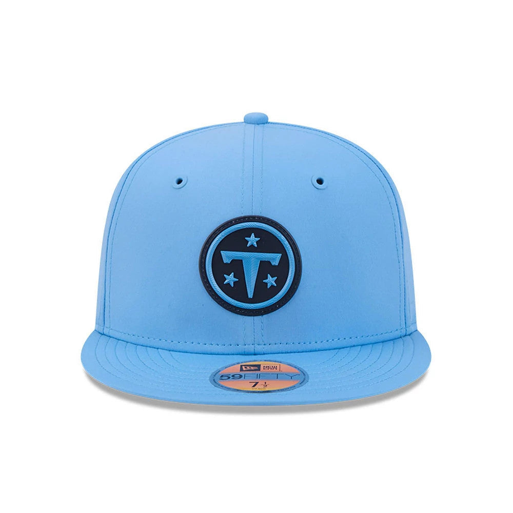 Casquette 59FIFTY Fitted Sideline 2026 Tennessee Titans NFL Bleu