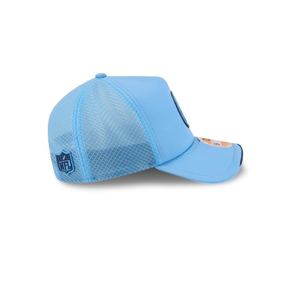 Casquette 9FORTY Apex Sideline 2026 Tennessee Titans NFL Bleu Pastel