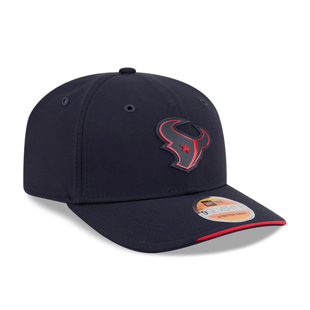 Casquette 9SEVENTY Stretch Snap Sideline 2026 Houston Texans NFL Bleu