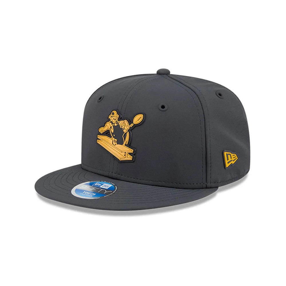 Casquette Enfant 9FIFTY Snapback Steelers NFL Sideline 2026 Anthracite