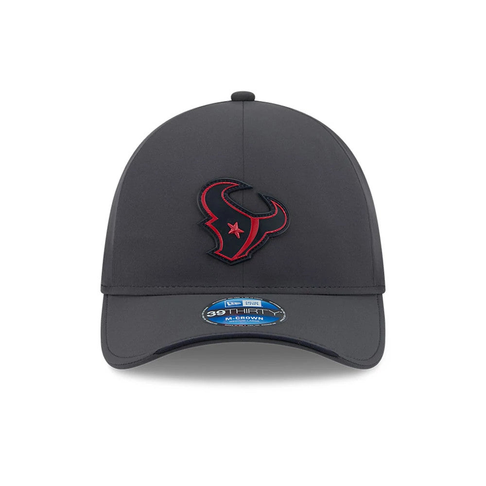 Casquette 39THIRTY M-Crown Texans NFL Sideline 2026 Anthracite