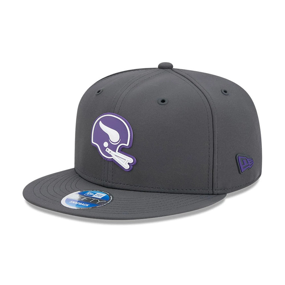 Casquette 9FIFTY Snapback Vikings NFL Sideline 2026 Anthracite