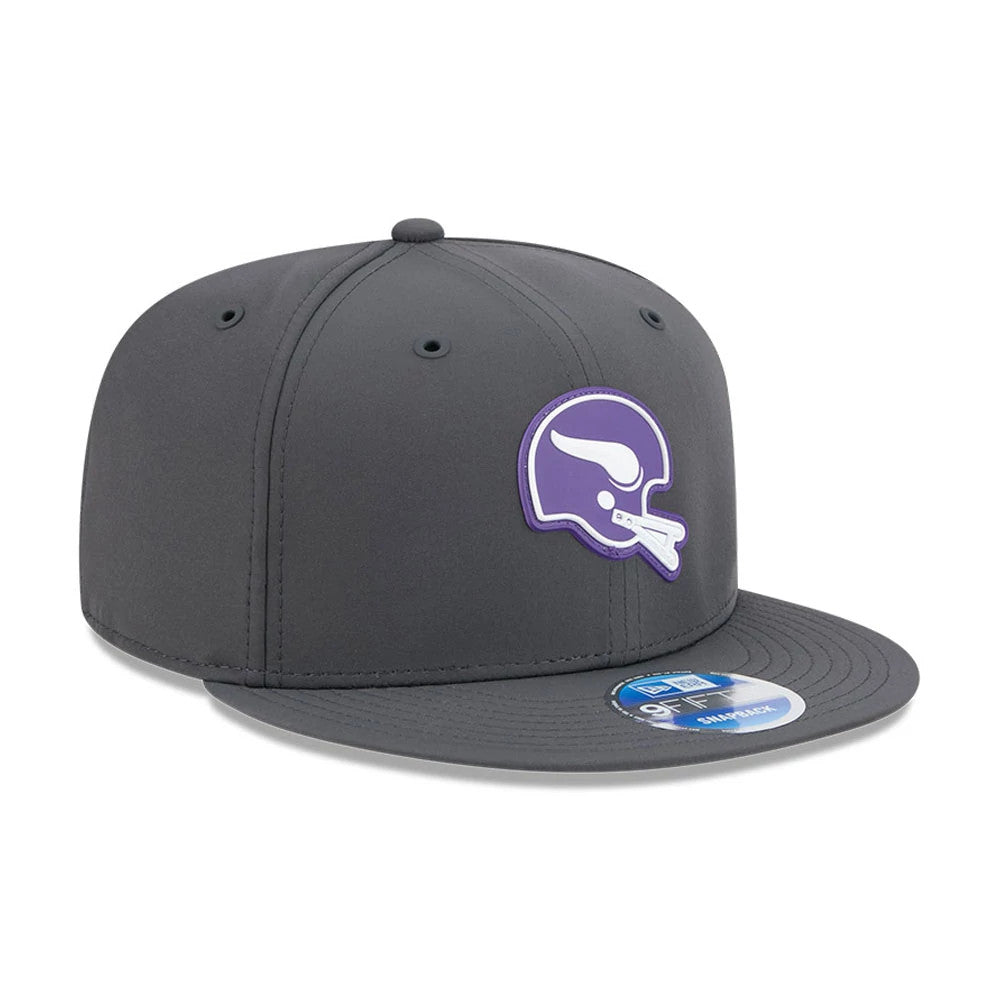 Casquette 9FIFTY Snapback Vikings NFL Sideline 2026 Anthracite