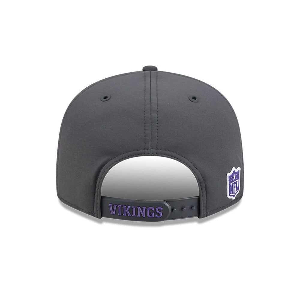 Casquette 9FIFTY Snapback Vikings NFL Sideline 2026 Anthracite