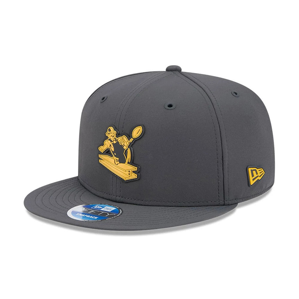 Casquette 9FIFTY Snapback Steelers NFL Sideline 2026 Anthracite