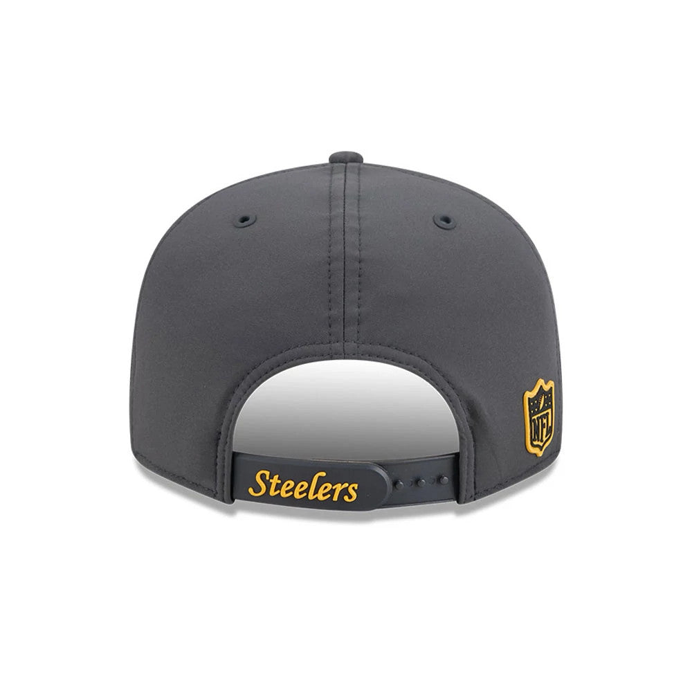 Casquette 9FIFTY Snapback Steelers NFL Sideline 2026 Anthracite