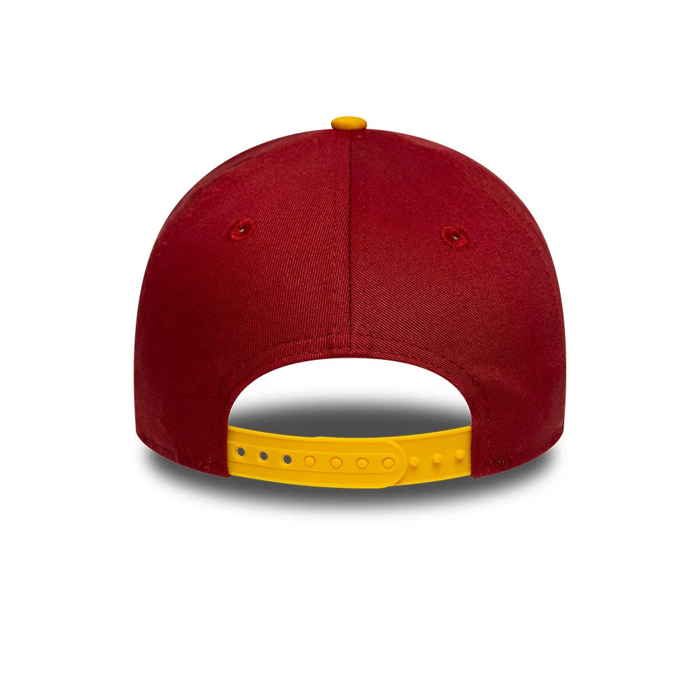 Casquette Enfant 9FORTY AS Roma Team Rouge foncé