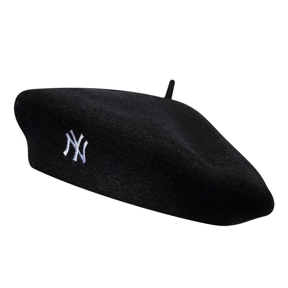 Béret New York Yankees MLB Wool Script Noir