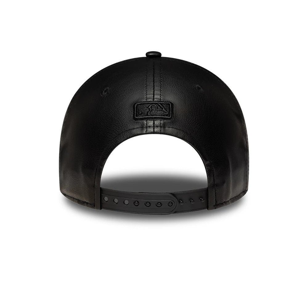 Casquette Femme 9FORTY M-Crown New York Yankees MLB Diamante PU Noir