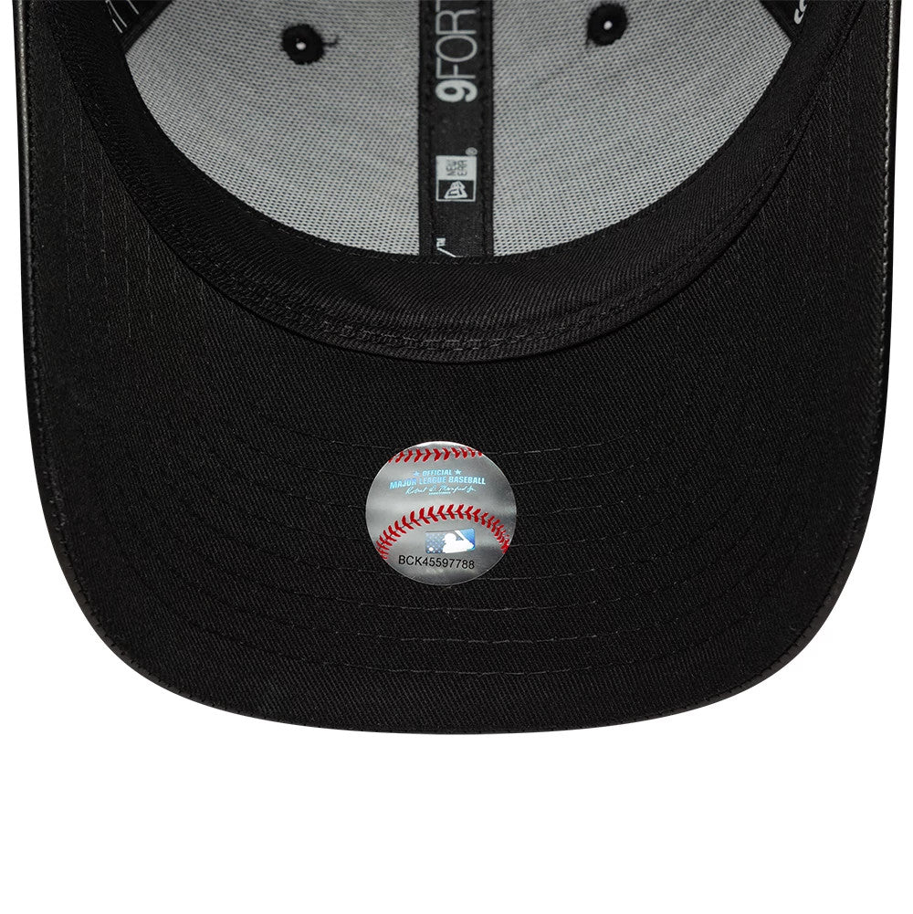 Casquette Femme 9FORTY M-Crown New York Yankees MLB Diamante PU Noir