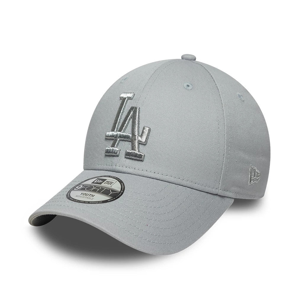 Casquette Enfant 9FORTY LA Dodgers MLB Metallic Gris