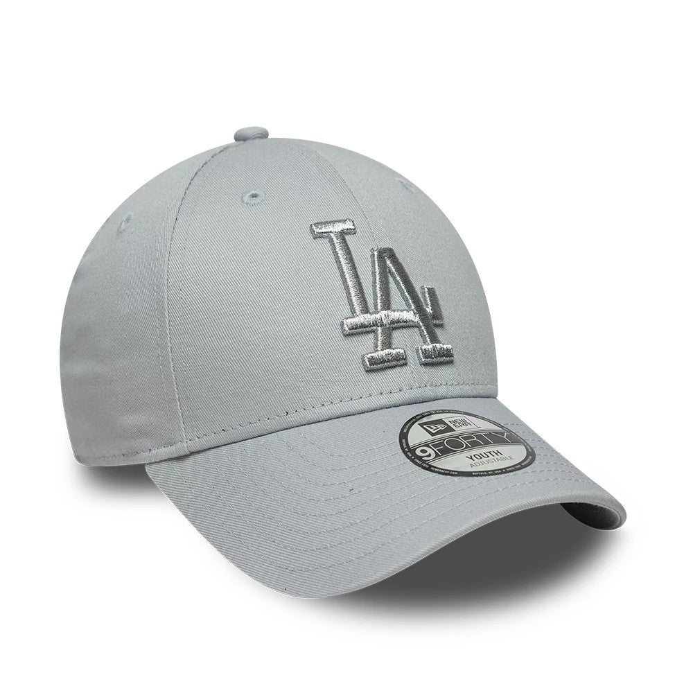 Casquette Enfant 9FORTY LA Dodgers MLB Metallic Gris