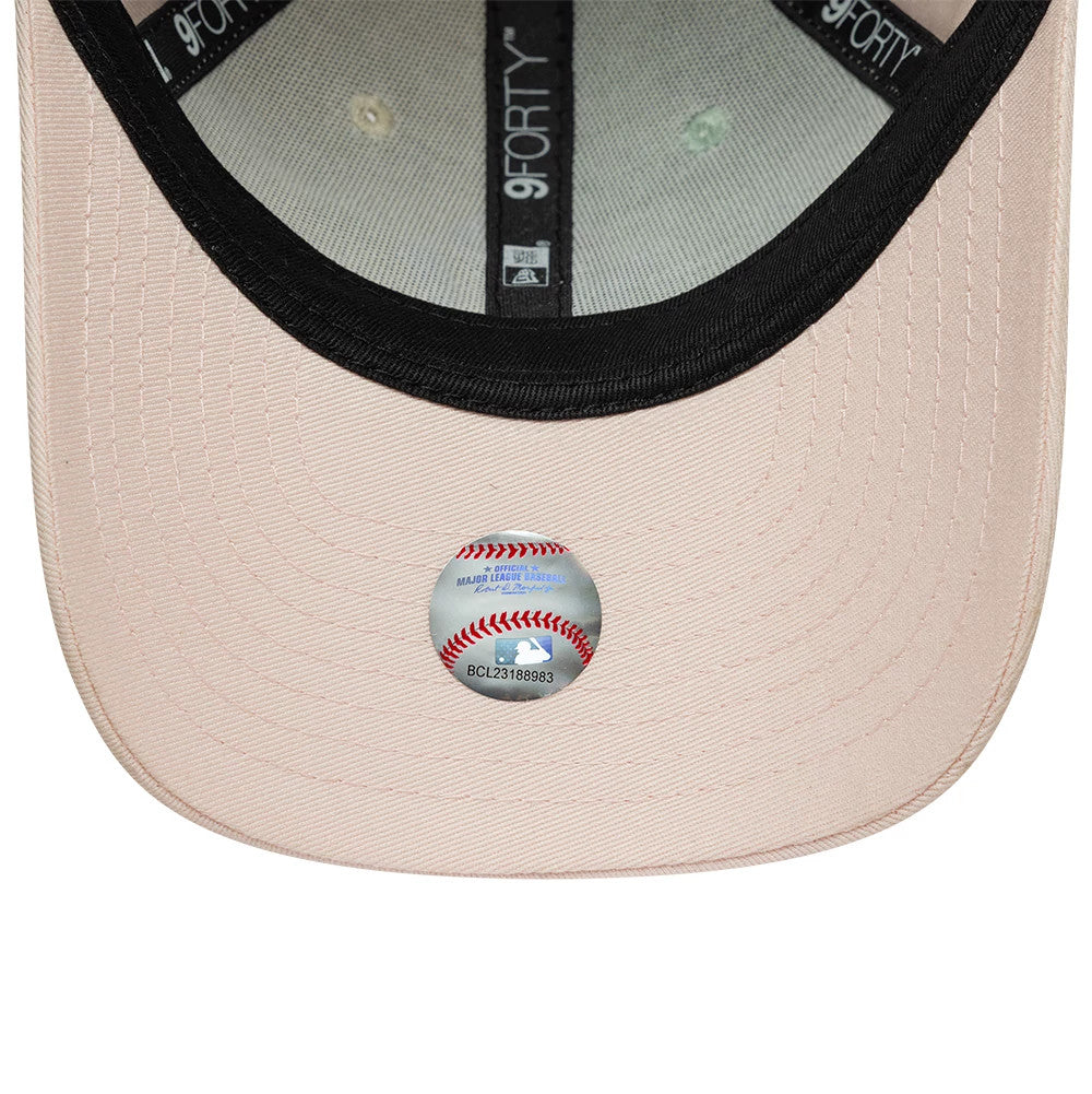 Casquette Enfant 9FORTY New York Yankees MLB Colourblock Rose Pastel